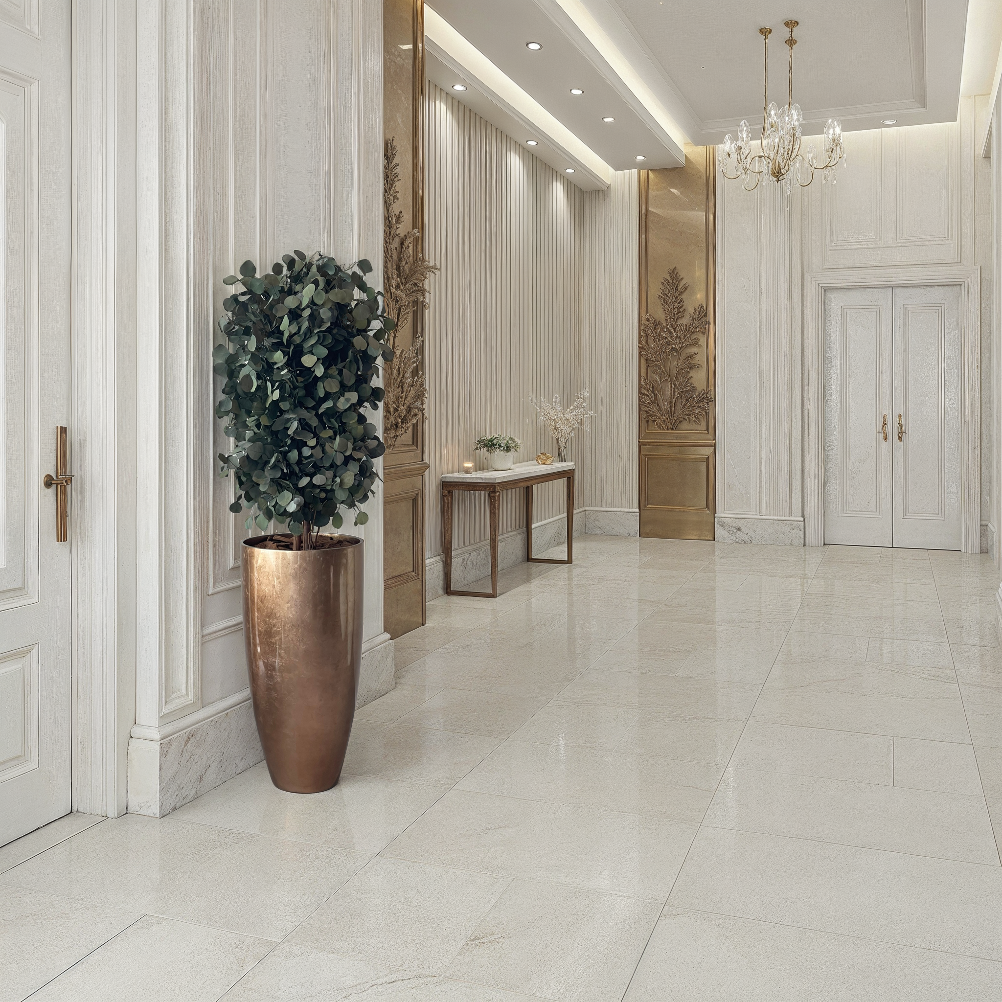 Bronze Crazy Leaf 90